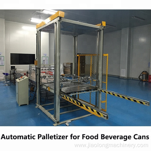 cheap palletizer for cans packing line